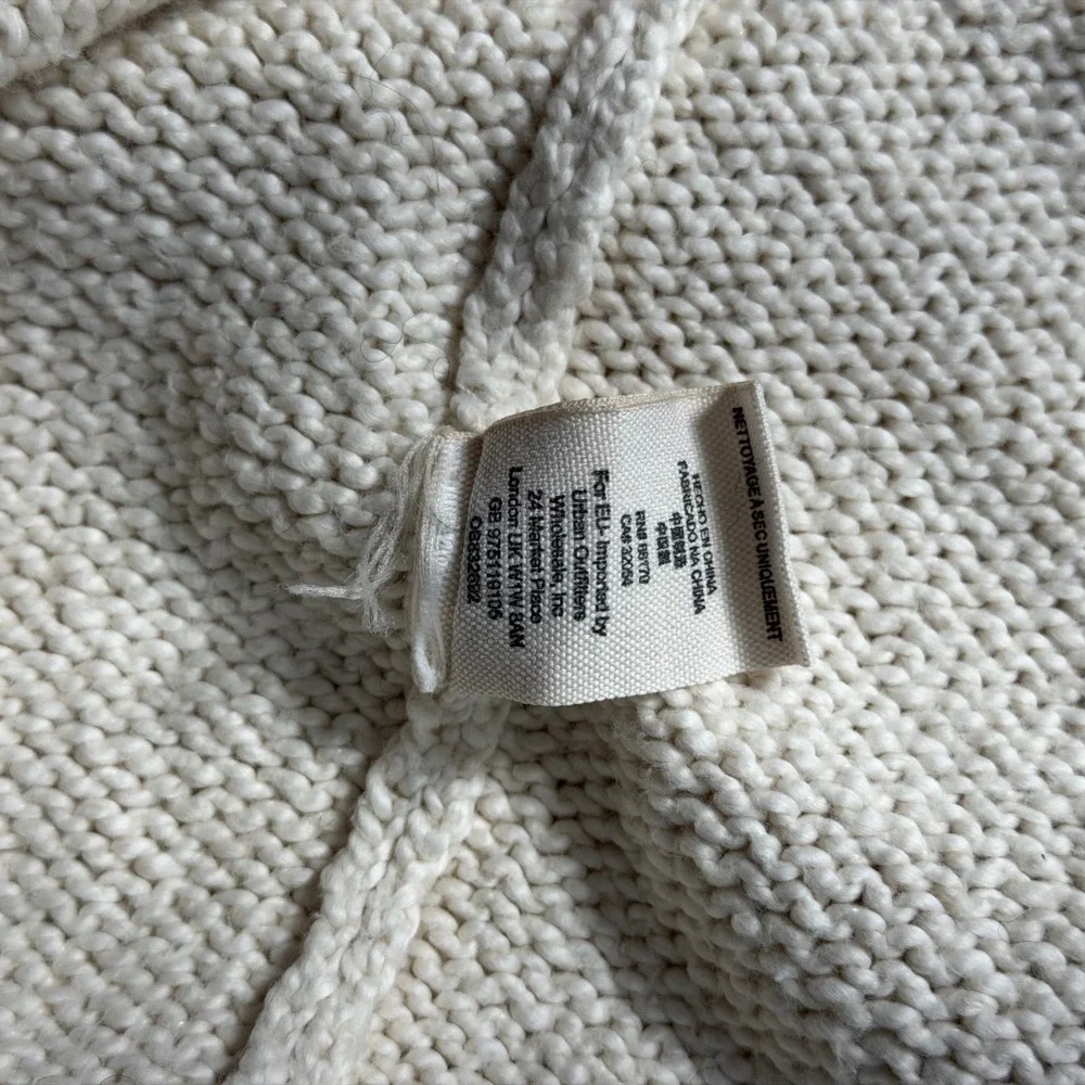 Free People Scotland‎ Mock Neck Fair Isle Sweater Mini Dress Sz S Balloon Sleeve